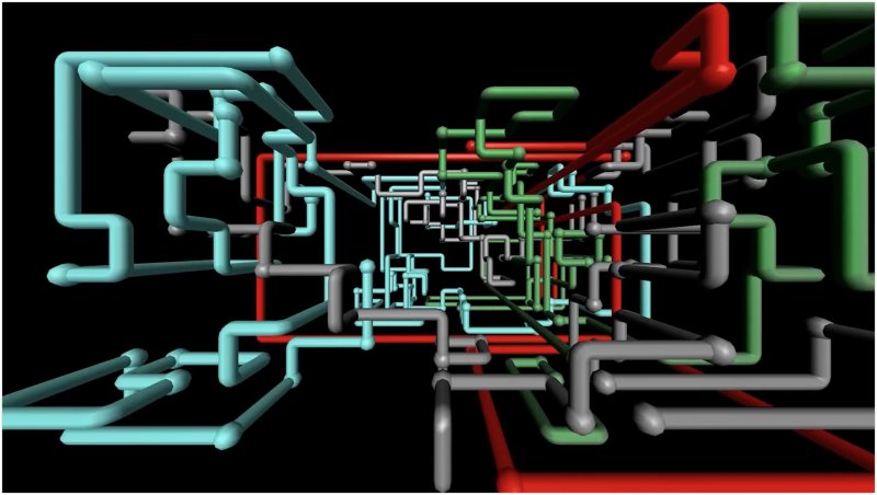 Screensaver трубы