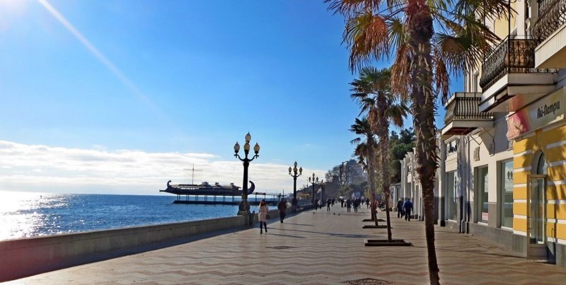 Набережная Ялты 2023